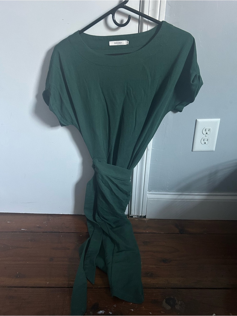 Green dress